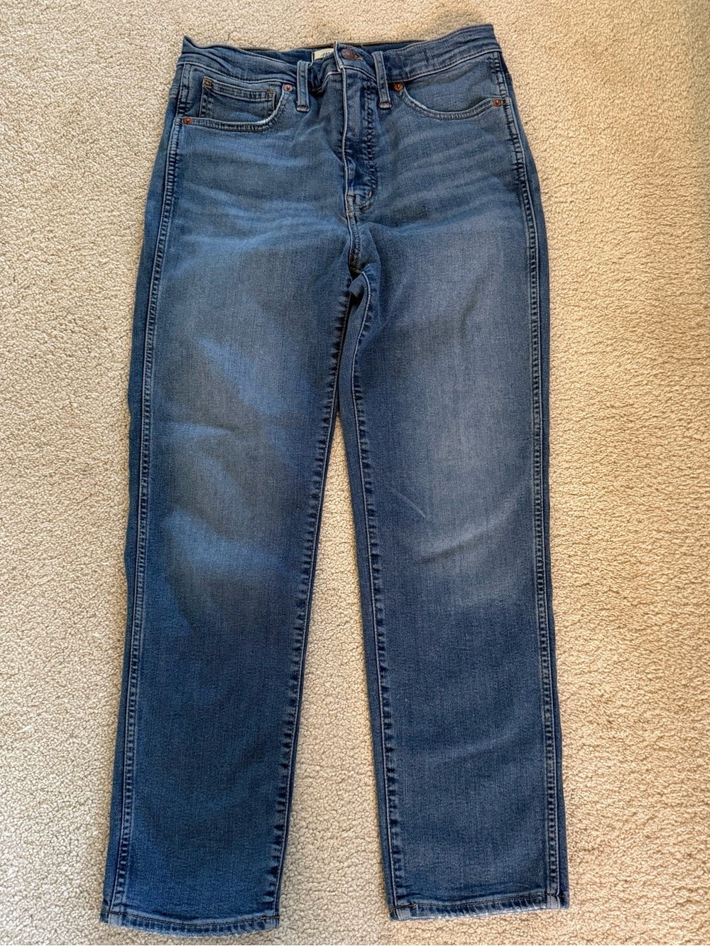 Madewell Women’s Stovepipe Jeans in Medium Wash